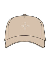 THE TRUCKER HAT - Sand - CORE REFORM - Center Crown Logo - Embroidered -  Ecru