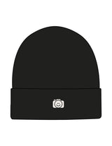 The Beanie - Black - The Stu - Center Brim - EMB - Bone