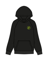 The Mens Hoodie - Black - Blenders - Left Chest & Back "PACIFIC BEACH" - Printed - Full Color