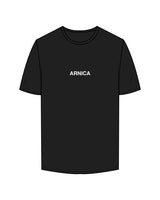 The Mens Tee - Black - Aesthetics Injector - Center Chest " ARNICA " - White