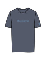 The Womens Tee - Petrol - BlueCarrot - Center Chest & Left Sleeve - Printed - Blue