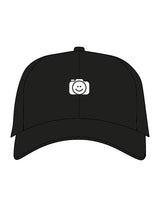 The Dad Hat - Black - The Stu - Center Crown & Back Panel - EMB - White