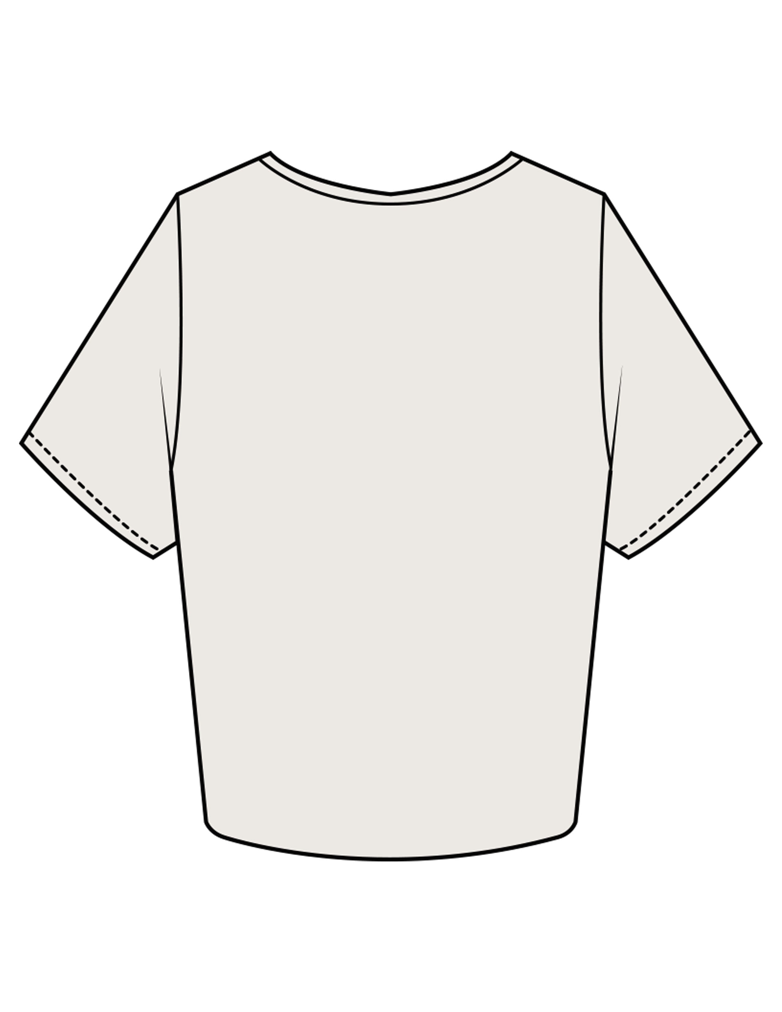 The Crop Tee - Bone - SOUL YOGA - Center Chest - Printed - Washed Black