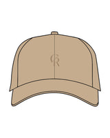 THE DAD HAT - Khaki - CORE REFORM - Center Crown - Embroidered -  Tone on Tone