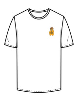 The Mens Tee - White - Try Smile Collective - Left Chest & Back Bear - Printed - Full Color