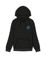 The Mens Heavyweight Hoodie - Black - Blenders - Left Chest & Back "ENCINITAS" - Printed - Full Color