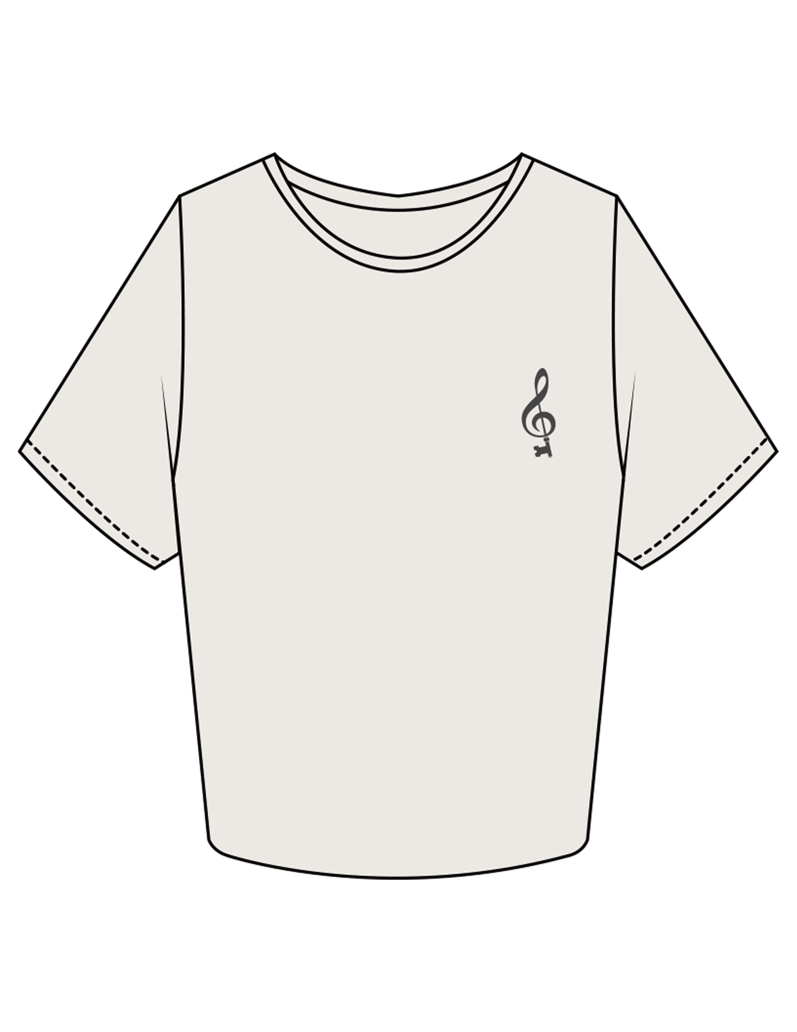 The Crop Tee - Bone - SOUL YOGA - Left Chest - Printed - Washed Black