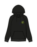 The Mens Heavyweight Hoodie - Black - Blenders - Left Chest & Back "Pacific Beach" - Printed - Full Color