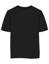 The Womens 7/8th Tee - Black - Barnes. The Label - Left Chest Flower - Printed - Full Color