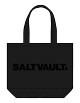 The Zipper Tote Bag - Black - Saltvault - Center Body - Printed - Black