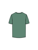 The Mens Tee - Eucalyptus - Rush Cycle Studio - Center Chest Black/White - Printed - Full Color