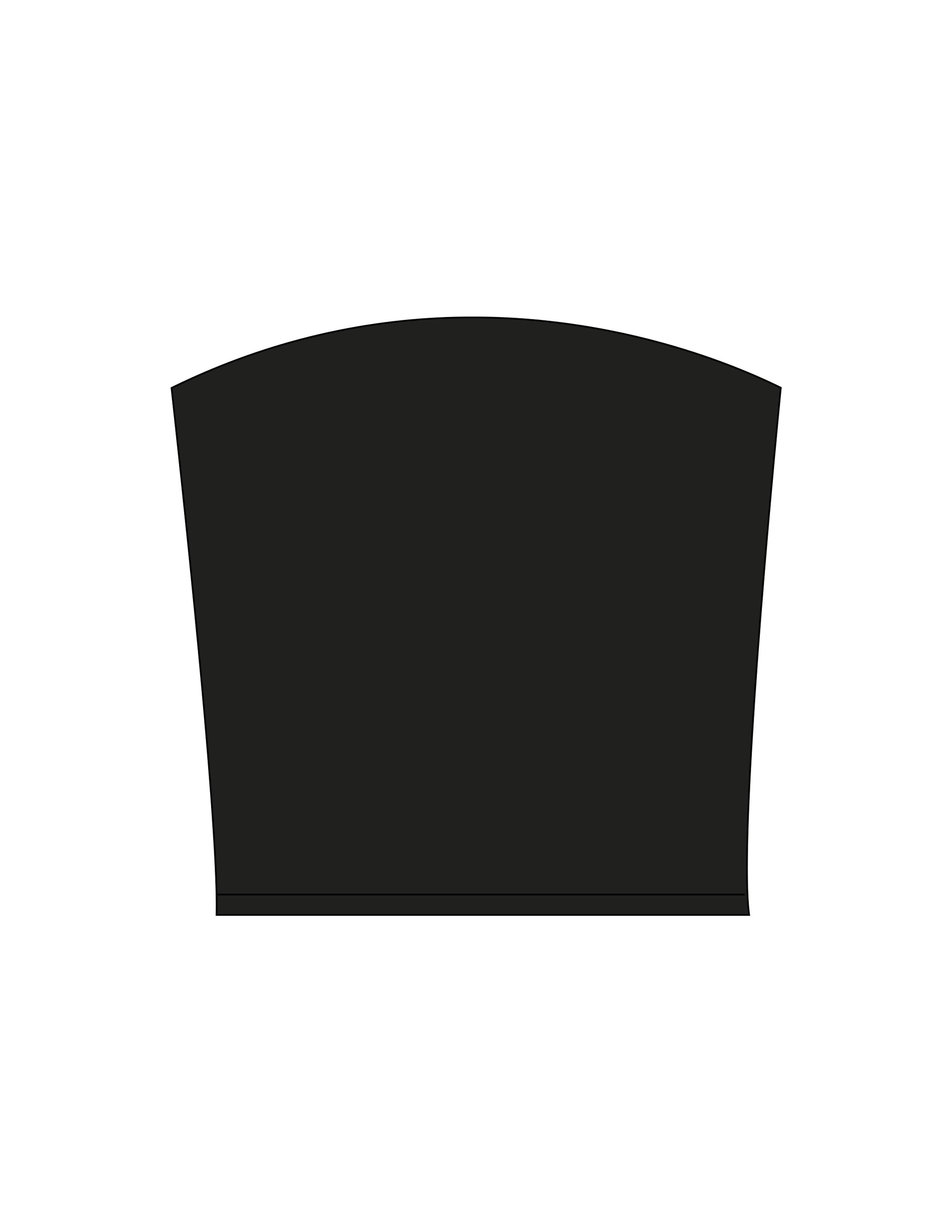 The Sporty Tube Top - Black - Gladden Gains - Center Back - Printed - White