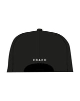 The Dad Hat - Black - The Platform Studio - Center Crown & Lower Back - Embroidered - White