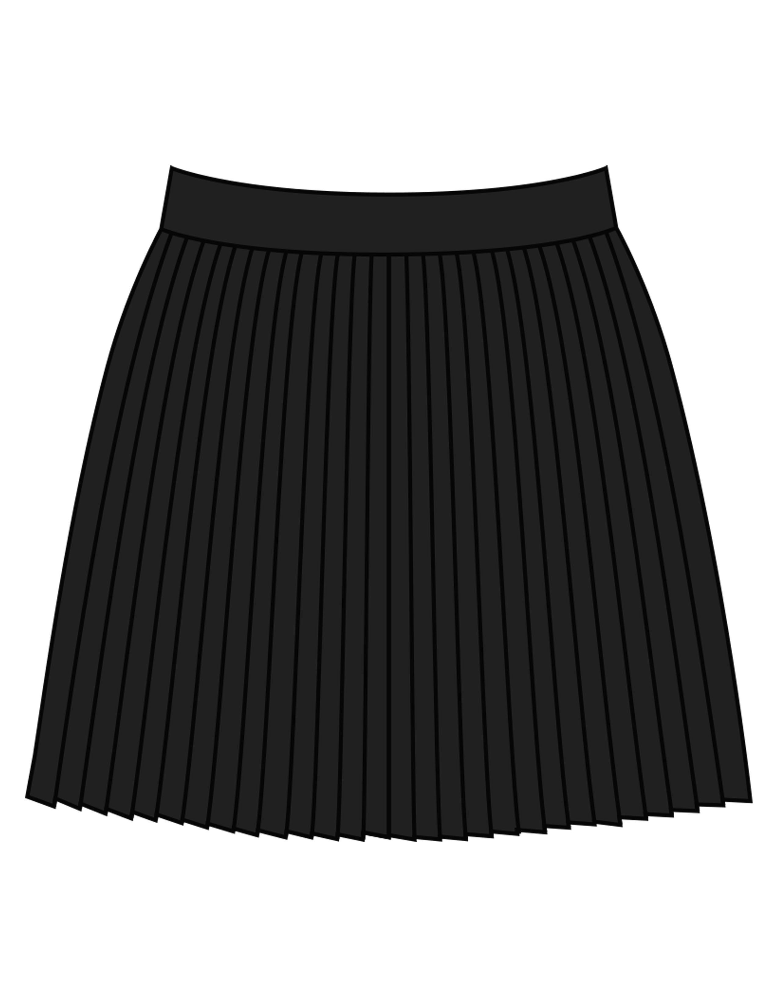 The Sporty Skort - Black - The Whole You Wellness - Center Waist - Printed - Full Color