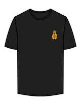 The Mens Tee - Black - Try Smile Collective - Left Chest & Back Stacked - Printed - Full Color