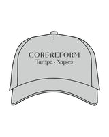 The Canvas Cap - Storm - CORE REFORM - Center Crown - Printed - Black