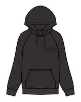The Mens Classic Hoodie - Charcoal - Core Reform - Left Chest & Back Left Corner - Printed - Black
