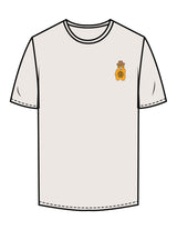 The Mens Tee - Bone - Try Smile Collective - Left Chest & Back Bear - Printed - Full Color