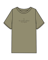 The Mens Heavyweight Tee - Eucalyptus - Core Reform - Center Chest Stacked - Printed - Tone on Tone