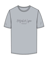 The Mens Tee - Smoke - Core Reform - Center Chest Stacked - Printed - Washed Black