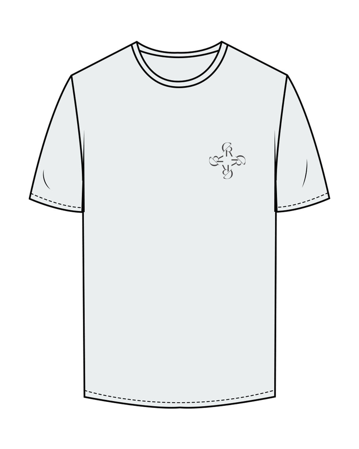 The Mens Tee - Seafoam - Core Reform - Left Chest - Printed - Iron