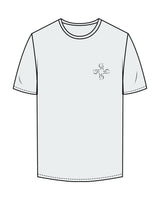The Mens Tee - Seafoam - Core Reform - Left Chest - Printed - Iron