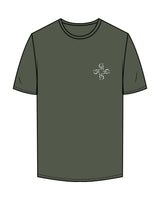 The Mens Tee - Cypress - Core Reform - Left Chest - Printed - White