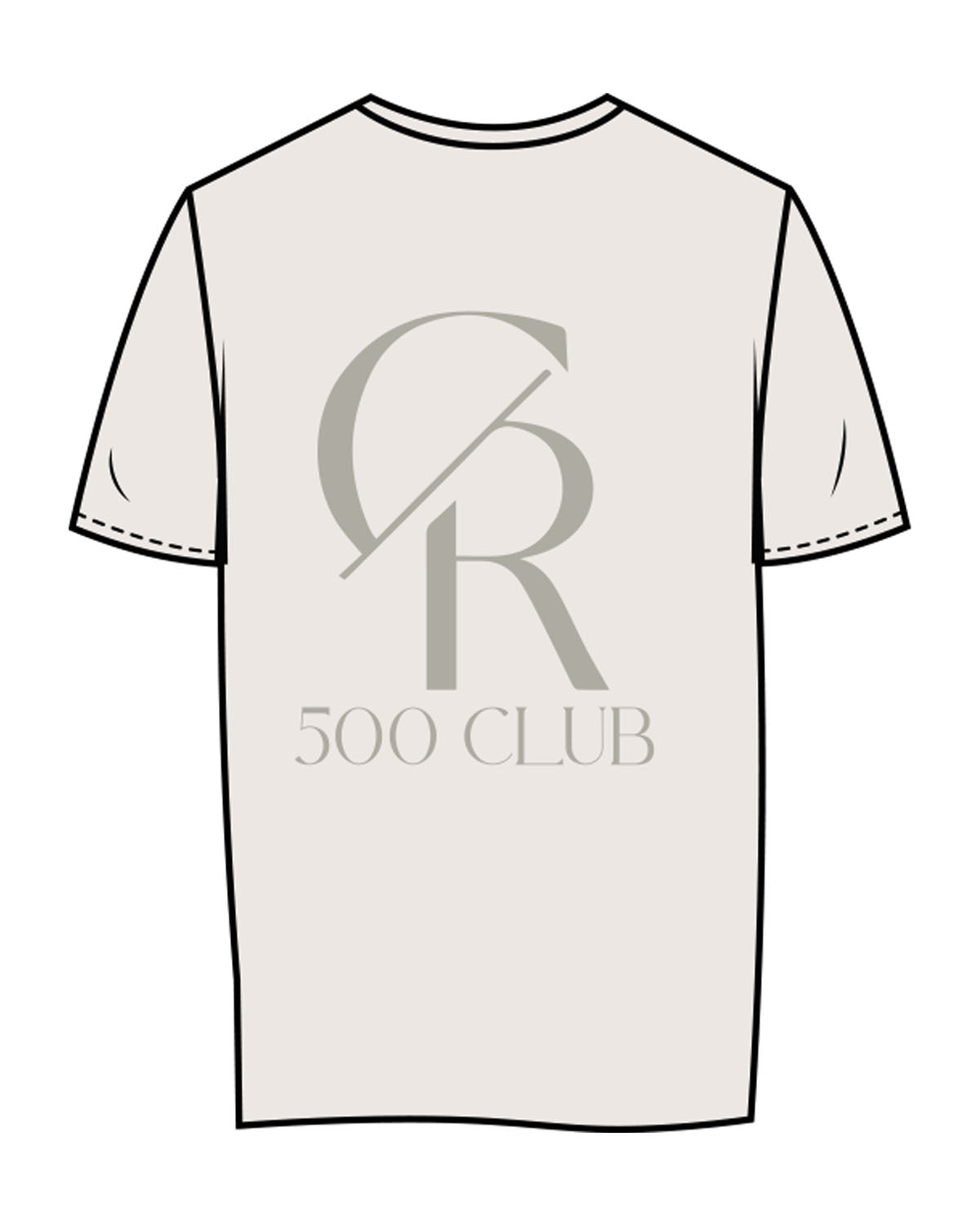 The Womens Tee - Bone - Core Reform - Center Chest & Back Stacked - Printed - Sage