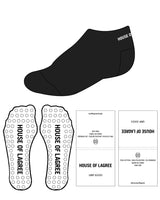 The Ankle Sock - Black - House of Lagree - White