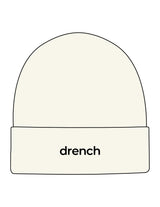 The Beanie - Off White - Drench - Center Brim - Embroidered - Black