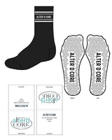 The Crew Sock - Alter'd Core - Top - Black
