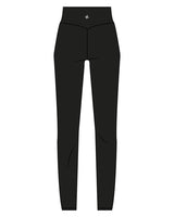 The Basic Legging - Black - Cory Huminsky - Center Back - Printed - White
