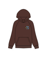 The Mens Hoodie - Chestnut - Synkro: Sync - Left Chest - Icon - Full Color