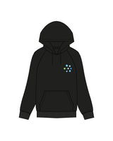 The Mens Classic Hoodie - Black - Synkro: Sync - Left Chest - Icon - Full Color