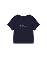 The Kids Tee - Navy - C2 Financial - Center Chest - Printed - White