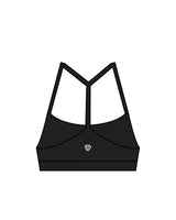 The Basic Bra - Black - LVL - Center Chest & Center Back - Printed - White