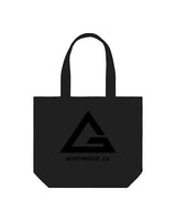 The Tote Bag - Black - Gracie B.N - Center Stacked - Printed - Black