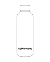 The Water Bottle - White - Instaphysiques - Bottom - Printed - Black