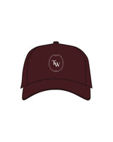 The Dad Hat - Maroon - Tone Wellness Studio - Center Crown - Embroidered - Off White