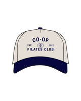 The Canvas Cap - Natural / Liberty - Co-Op Pilates - Center Crown Stacked - Printed - Liberty