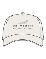 The Canvas Cap - Bone - XPLOREFIT - Center Crown Stacked - Printed - Full Color