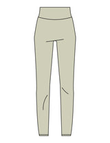 The Basic Legging - Pistachio - XPLOREFIT - Back Waistline - Printed - Full Color