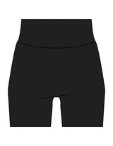 The Basic Short - Black - LHTX Fitness - Back Waistline - Printed - White