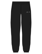 The Womens Sweatpants - Black - LHTX Fitness - Left Leg - EMB - White