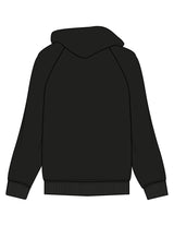 The Womens Zip Hoodie - Black - LHTX Fitness - Left Chest - EMB - White