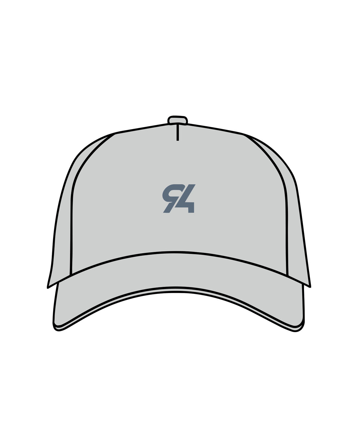 The Canvas Cap - Storm - NinetyFour - Center Crown - Embroidered - Blue