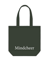 The Promo Tote Bag - Forest - Mindcheer - Bottom Center - White