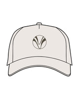 The Foam Trucker Hat - Bone - Pure Movement - Center Crown Round - Printed - Umber