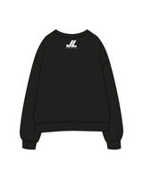 The Womens Crewneck - Black - JL Marketing / Bodybar - Center Chest Stacked & Back Neckline - Printed - Full Color