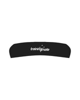 The Headband - Black - Training Mate - Center Brim - Printed - White